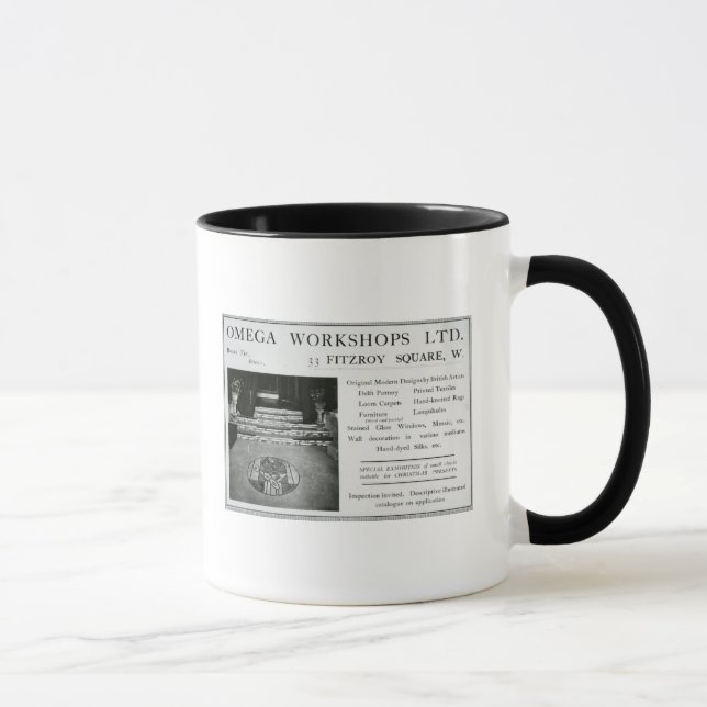 Caneca Adverisement para oficinas Ltd de Omega (Direita)