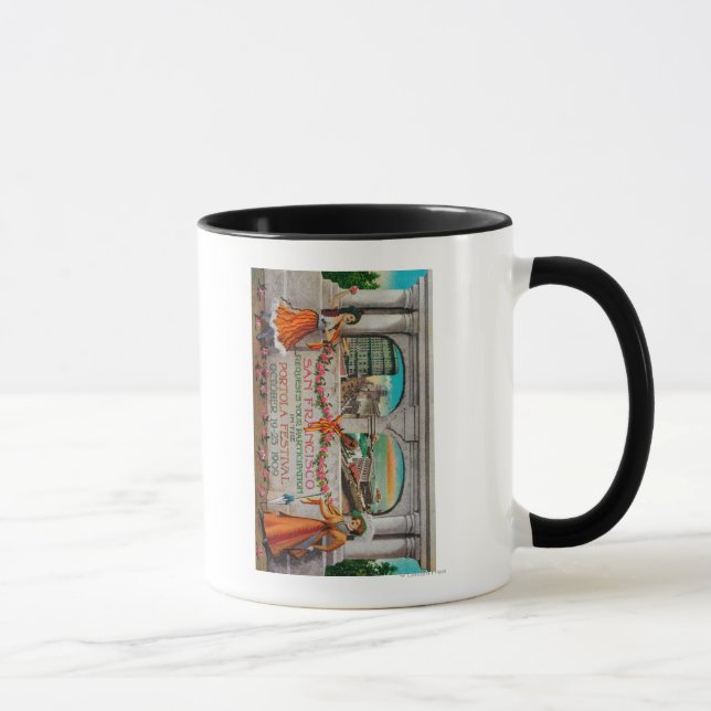 Caneca Advertismo Portola Festival (mulheres) (Direita)