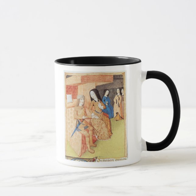 Caneca Aeneas e Dido, dos trabalhos de Virgil (Direita)