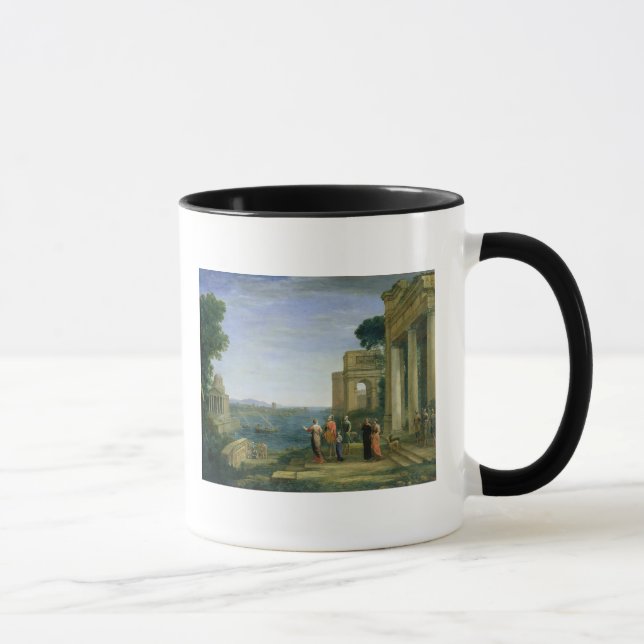 Caneca Aeneas e Dido em Carthage, 1675 (Direita)