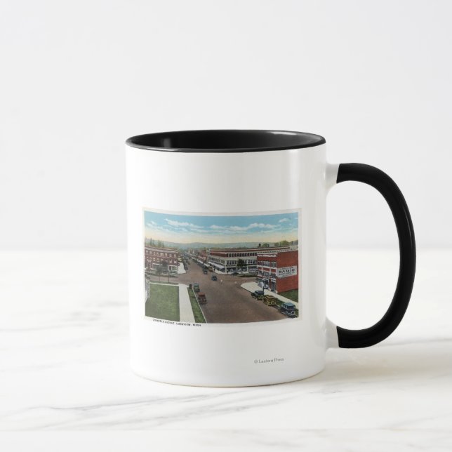 Caneca Aerial View of Commerce Avenue (Direita)