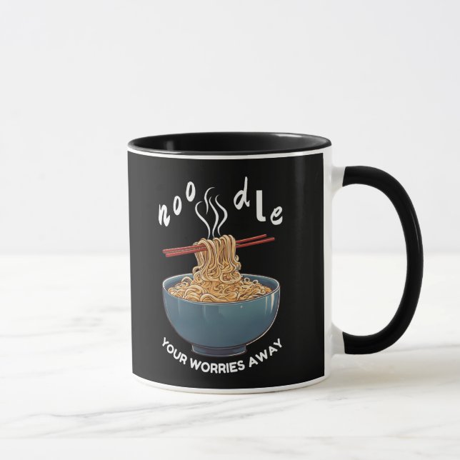 Caneca Afaste-Se Das Suas Preocupações! (Direita)