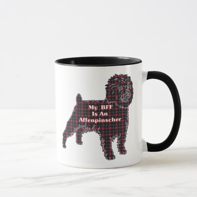 Caneca Affenpinscher BFF Mug (Direita)