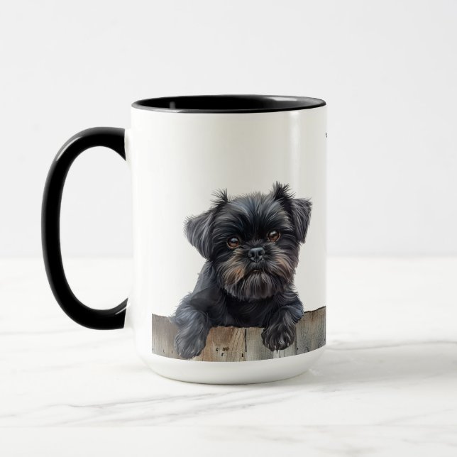 Caneca Affenpinscher Canino (Esquerda)