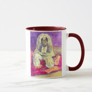 Caneca Afghan Hound Art MUG