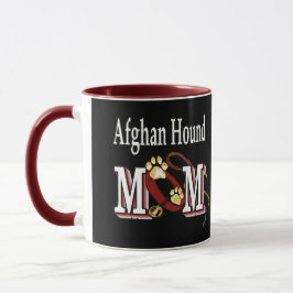 Caneca Afghan Hound Dog Mãe