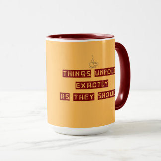 Caneca Afirmações Positivas de Mindfulness Presente Para 