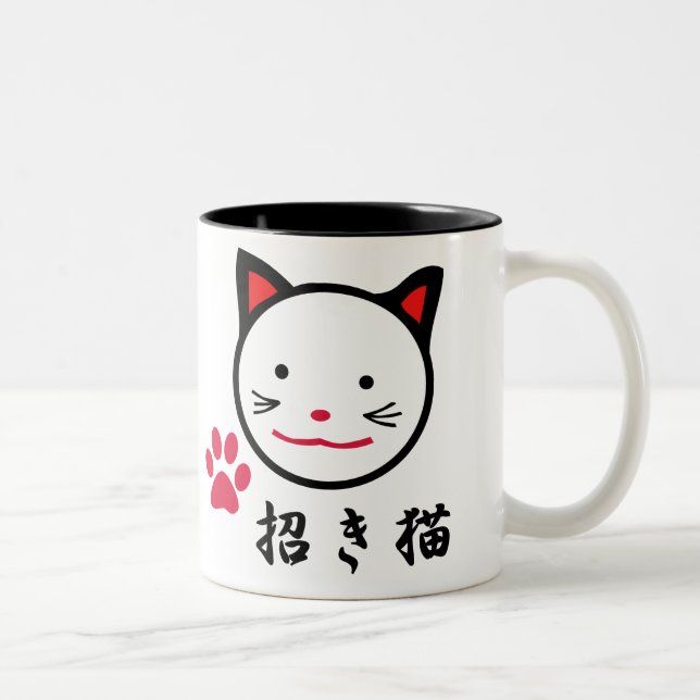 Caneca afortunada do gato (Direita)