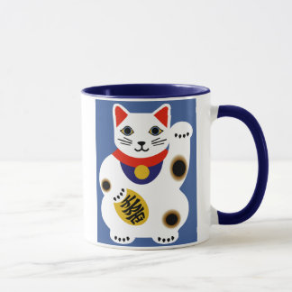 Caneca afortunada extravagante do gato