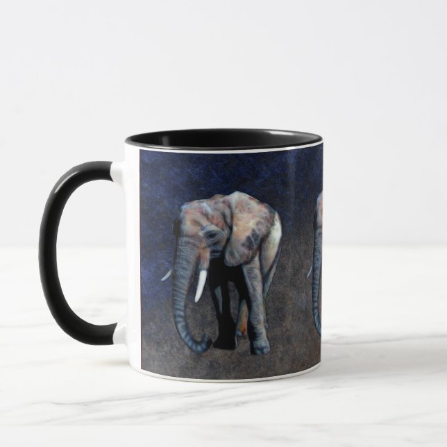Caneca África Selvagem Amantes de Animais Grandes Cinco (Esquerda)