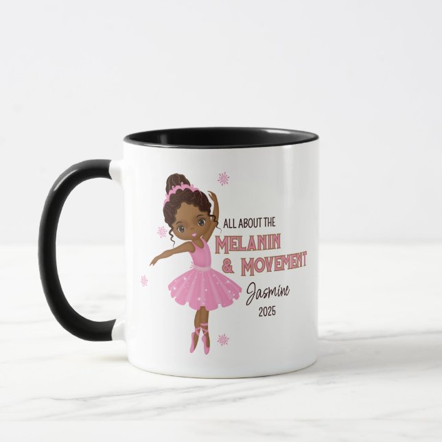 Caneca African American Ballerina Coffee Mug (Esquerda)
