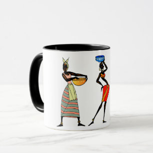 Caneca African Women Combo Mug, 11 oz