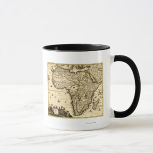 Caneca AfricaPanoramic MapAfrica