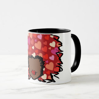 Caneca Afro Heart Mug