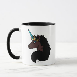 Caneca Afro Unicorn Magia