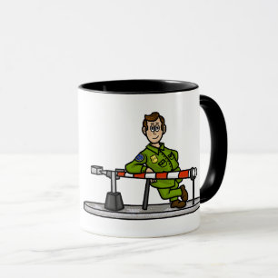 Caneca Agente de Patrulha de Fronteira dos Estados Unidos