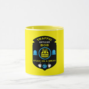 Caneca Agente de Polícia de Tráfego