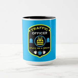 Caneca Agente de Polícia de Tráfego