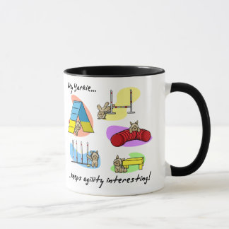 Caneca Agilidade interessante de Yorkie