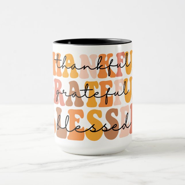 Caneca Agradeço a sua benção (Centro)