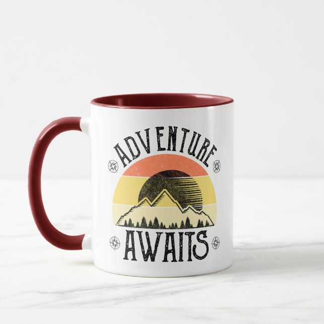 Caneca Aguardam Aventura (Esquerda)