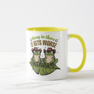 Caneca Aguente-se, piora - Sapo Mug