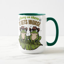 Aguente-se, piora - Sapo Mug