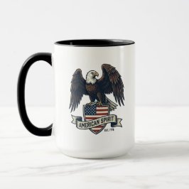 Caneca Águia Americana Espírito Americano