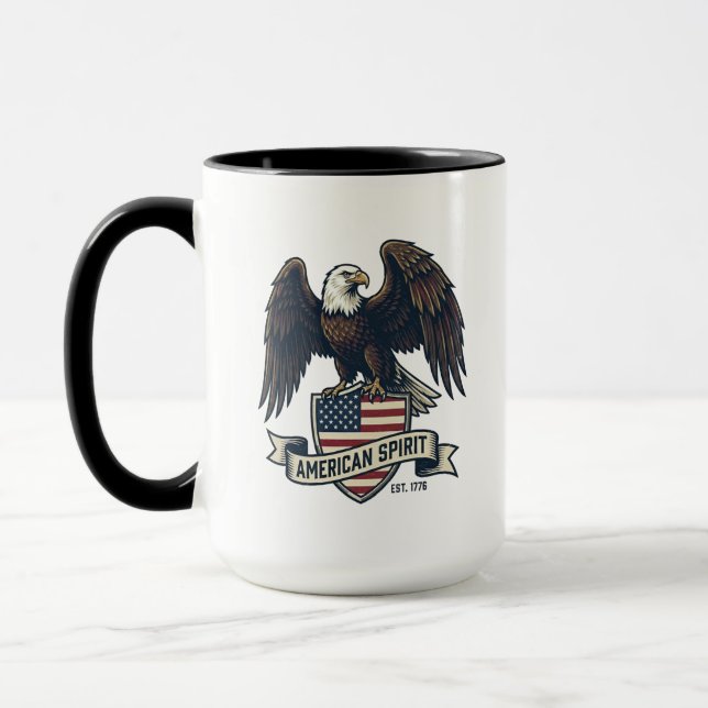 Caneca Águia Americana Espírito Americano (Esquerda)