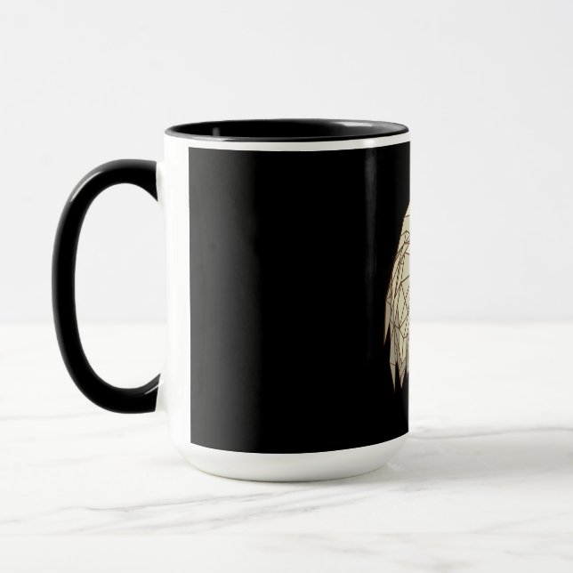 Caneca Águia Careca Projeto de Ave de Rapina (Esquerda)