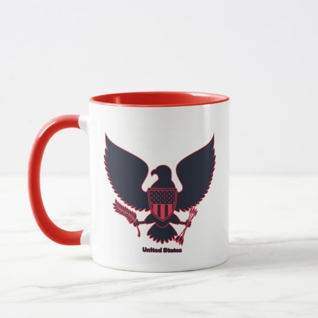 Caneca Águia Grande dos Estados Unidos - Duas Toneladas (Esquerda)
