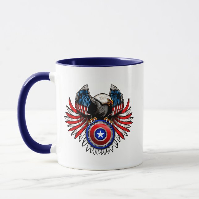 Caneca Águia Patriótica dos EUA (Esquerda)
