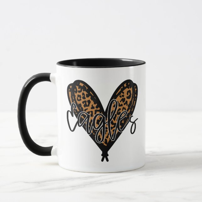 Caneca Águia Professor Aluno Escola Esportes Fã Equipe Es (Esquerda)