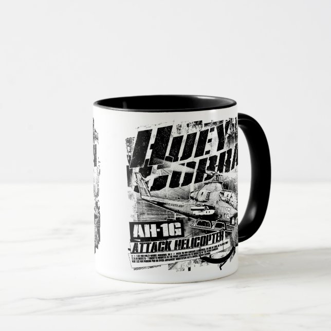 Caneca AH-1G HueyCobra Mug (Frente Esquerda)