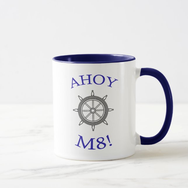 CANECA "AHOY M8!" (Direita)