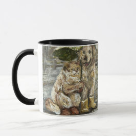 Caneca Ainda Juntos Animais da Fazenda Caprichosos Chuvos