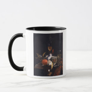 Caneca Ainda vida com o frasco chinês do açúcar