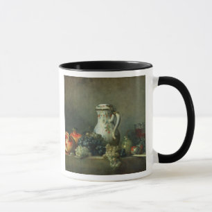 Caneca Ainda vida com uvas e romã, 1763 (óleo