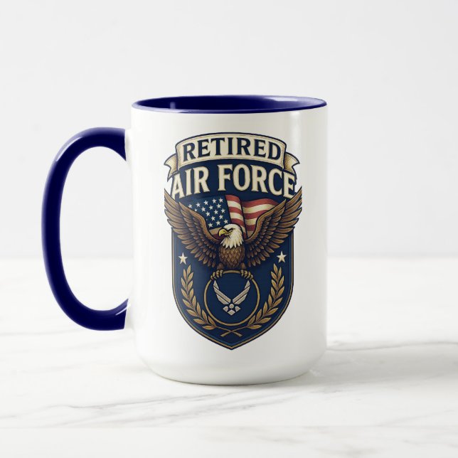 Caneca Air Force (USAF) (Esquerda)