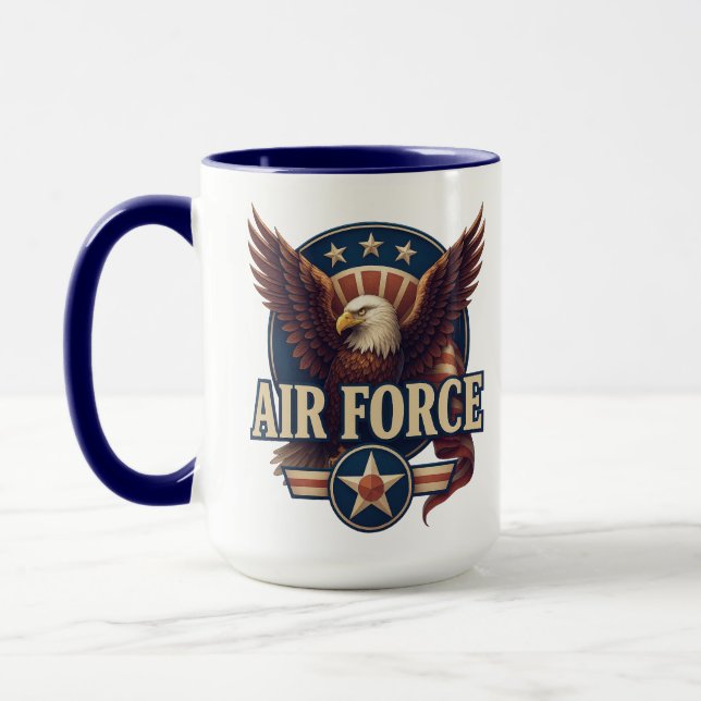 Caneca Air Force (USAF) (Esquerda)