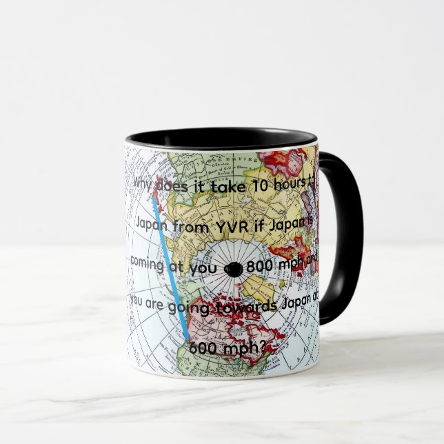 Caneca Air Map (Frente Esquerda)