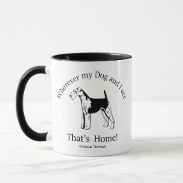 Caneca Airdale Terrier