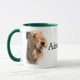 Caneca Airedale Terrier Trivia Mug