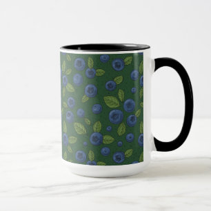 Caneca Airelas no verde-escuro