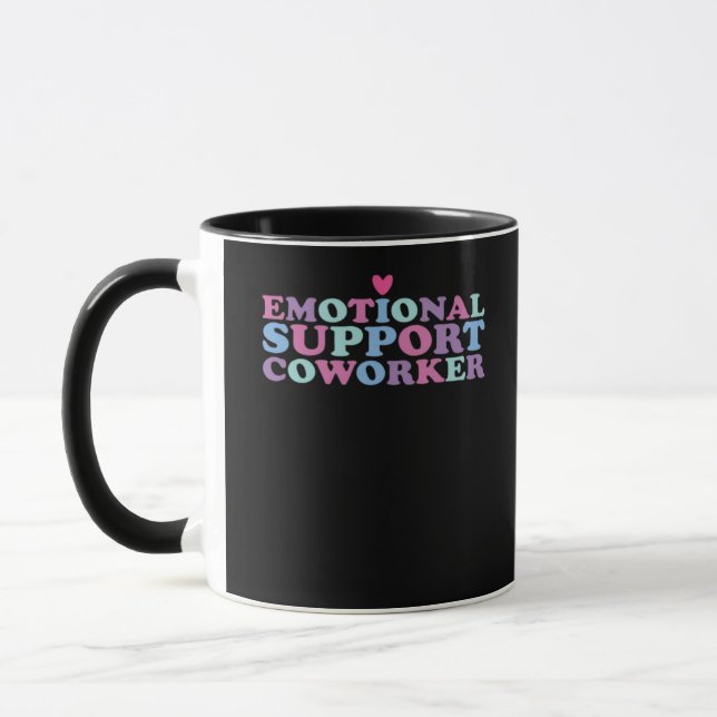 Caneca Ajuda emocional Colega de trabalho Memória e Viral (Esquerda)