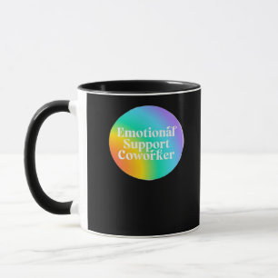 Caneca Ajuda Emocional Coworker Engraçado