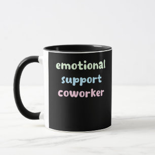 Caneca Ajuda Emocional Coworker Trending Sloth