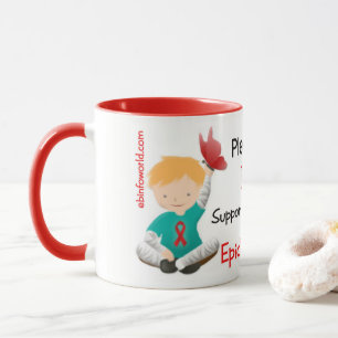 Caneca Ajude-nos por favor a suprimir do Epidermolysis