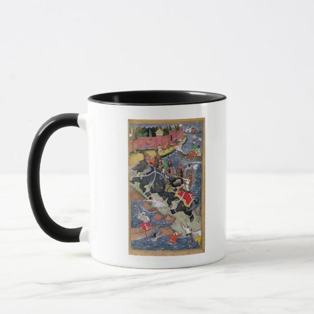 Caneca Akbar domestica o elefante selvagem, Hawa'i (Esquerda)