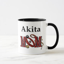 Caneca Akita Dog MOM